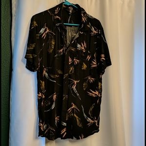 Volcom slim fit short sleeve shirt stretch fabric